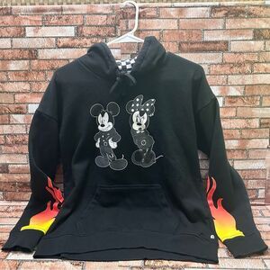 VANS X Disney Punk Mickey Mouse & Minnie 90’s Pullover Hoodie S